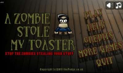 game pic for A zombie stole my toaster